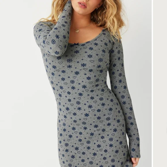 Frankie’s Bikinis Lumi Waffle Mini Dress - Picture 6 of 6